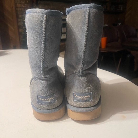 Koolaburra By Ugg Classic Short Women’s Size 9 Blue Suede Boots Flawed - Picture 4 of 10